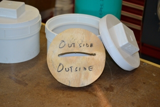 Blade Support Discs from 3/4 inch plywood